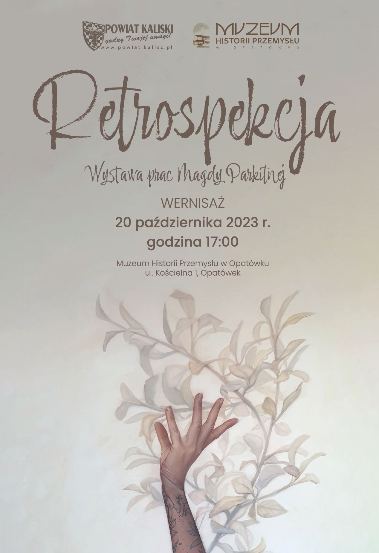 Plakat Wystawy Retrospekcja